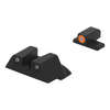 Los miras Mepro HYPER-BRIGHT ofrecen iluminación confiable día y noche, son resistentes, no necesitan baterías y garantizan 12 años de brillo.