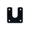 La U-Plate Arca es versátil, compatible con Clamp Lock y Grip-On, se monta en 4 direcciones y se asegura con 4 tornillos para máxima estabilidad.