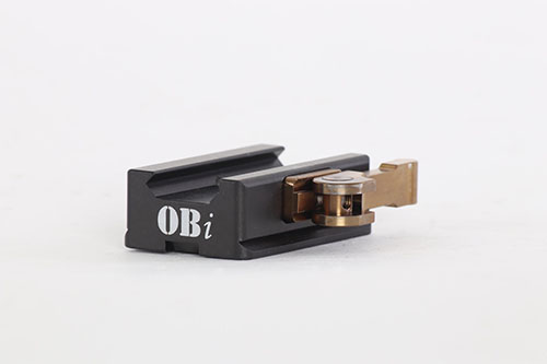 Convierte tu riel Picatinny MIL-STD 1913 a Arca-Swiss con el OBI P-A Quick Mount, fácil de instalar, rápido de quitar y extremadamente duradero.