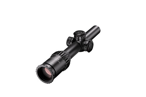 Descubre el 1–8x24 PM II ShortDot Dual CC de SCHMIDT U. BENDER, con óptica de alta calidad, versatilidad en distancias y ajuste fácil para una puntería precisa.