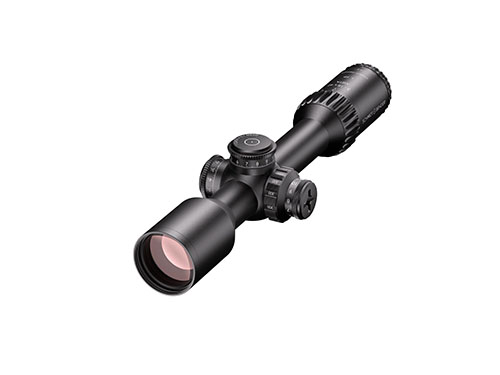 Descubre el 3-18x42 META: retícula SBX para precisión, First Focal Plane para escalado exacto y diseño robusto para cualquier condición de caza o tiro.