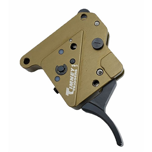 El gatillo Timney para Remington 600 permite ajustar el peso de tiro de 2 a 4 lb, mejorando tu precisión y control en cada disparo.