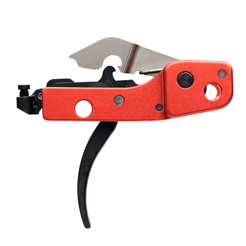 Mejora tu precisión con el AK47 Trigger de Timney, un gatillo de 3.5 lb, 100% drop-in y diseño no ajustable que garantiza estabilidad y consistencia.