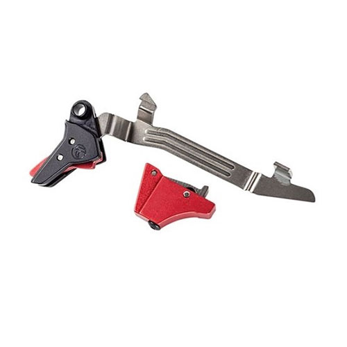 Mejora tu puntería con el GLOCK TRIGGERS de TIMNEY, con un peso de tiro fijo de 3 lb, ideal para modelos G20, G21, G29, G30, G40 y G41.