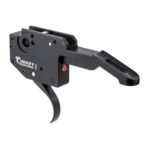 El gatillo Timney para Ruger American ofrece un tirón suave y ajustable de 1.5 a 4 lb, con instalación fácil y durabilidad gracias a su construcción en aluminio.