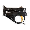 Mejora tu Ruger 10/22® con este ensamblaje de gatillo Timney: housing negro, zapato dorado y un peso de tiro fijo de 2.75 lbs para un rendimiento confiable.
