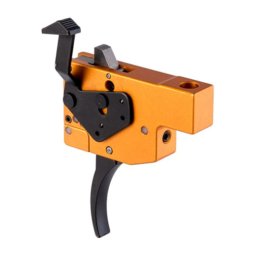 Disfruta de un gatillo ajustable de 1.5 a 4 lbs, con un tirón limpio y preciso. Ideal para quienes buscan un rendimiento óptimo sin seguridad.