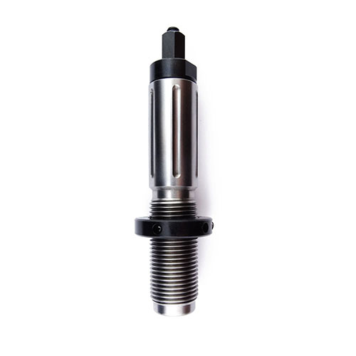 El TRIEBEL Seater con Crimp para calibres de rifle ofrece precisión y versatilidad, permitiendo asentar balas con o sin crimp. Ideal para mejorar la concentricidad.