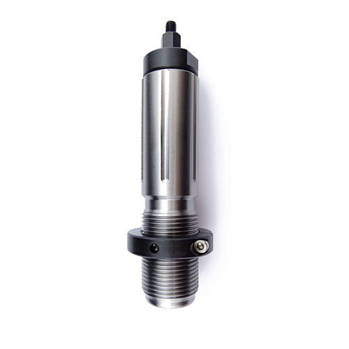 El TRIEBEL Seater con crimp permite asentar balas con precisión y crimpado opcional, mejorando la concentricidad y la exactitud en tus recargas.