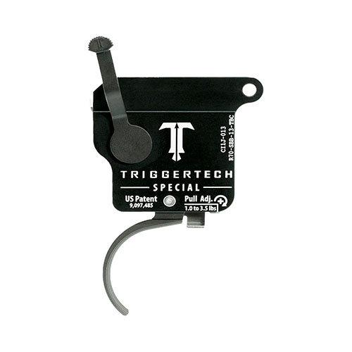 Mejora tu precisión con el TRIGGERTECH Rem700 Special: disparo sin fricción, ruptura limpia y componentes de acero inoxidable para una durabilidad excepcional.