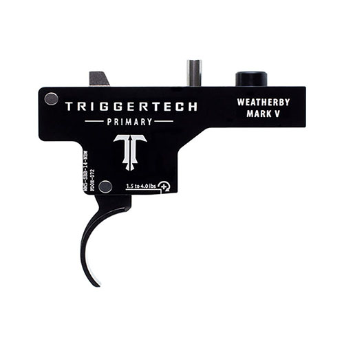 Disfruta de un disparo limpio y sin fricción con el TRIGGERTECH Weatherby Mark V, que ofrece un peso de gatillo más ligero y una durabilidad excepcional.