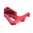 STRIKE INDUSTRIES EXTENDED CHARGING HANDLE LATCH, RED