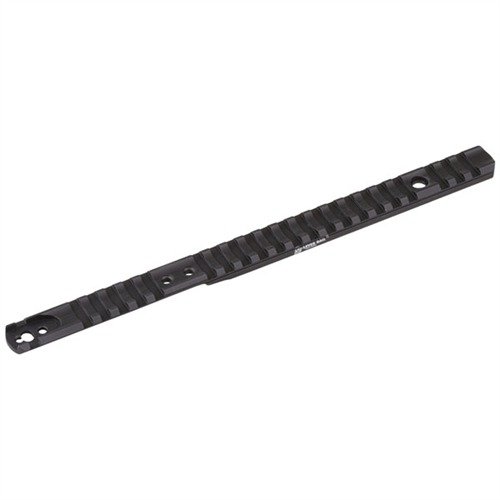 Mejora tus opciones de puntería con el MARLIN 1894/1895/336/308MX LEVER RAIL, ligero y de aluminio, compatible con anillas Picatinny y Weaver.