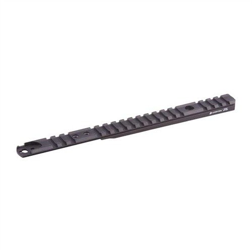Mejora tus opciones de puntería con el riel de aluminio ligero para tu Marlin, compatible con anillas Picatinny o Weaver y fácil de instalar.