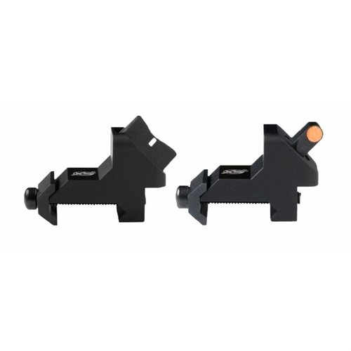 Las miras XS XTI2 ofrecen una adquisición rápida del objetivo con un punto naranja brillante, ideales para competiciones de 3-gun y disparos en condiciones de poca luz.