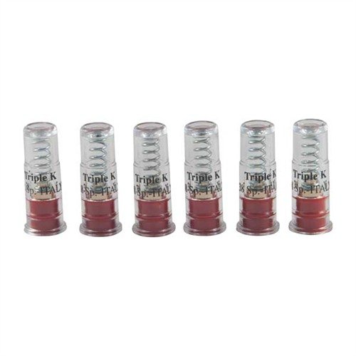 Los DELUXE SNAP CAPS son ideales para practicar el tiro en seco, protegiendo tus percutores con sus "primers" a resorte y un diseño colorido que evita confusiones.