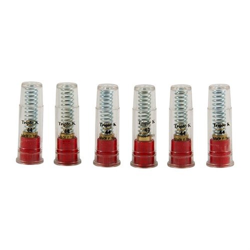 Los DELUXE SNAP CAPS de .44 son perfectos para practicar sin riesgo; protegen el percutor y evitan confusiones con balas reales. ¡Mejora tu puntería de forma segura!