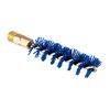 Las brochas IOSSO NYFLEX son duraderas y limpian a fondo armas de fuego. Sus cerdas azules flexibles evitan atascos, mientras que el núcleo de latón no raya el cañón.