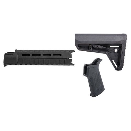 Mejora tu AR-15 con el set MOE-SL de Magpul: culata ergonómica, guardamanos M-LOK ligero y empuñadura optimizada para un mejor control y comodidad.