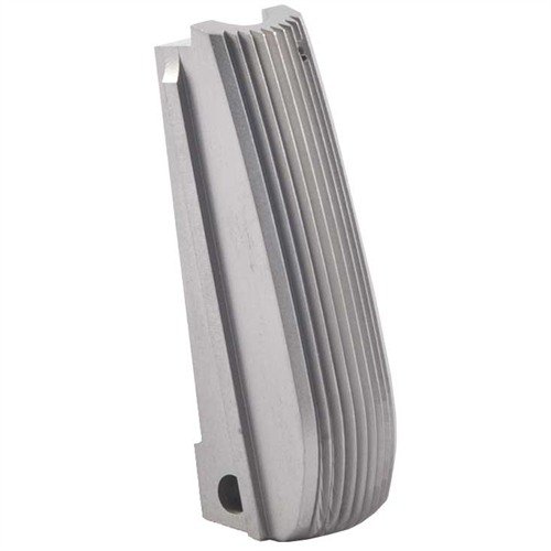 La arched mainspring housing para 1911 ofrece un agarre firme, reduce el retroceso y se instala fácilmente, perfecta para competición y uso táctico.