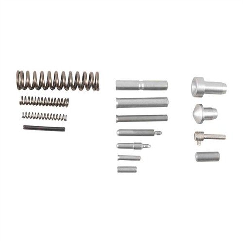 Completa tu 1911 Auto o Officers ACP con este kit de repuestos de Ed Brown, que incluye todos los pines y muelles necesarios para un rendimiento óptimo.