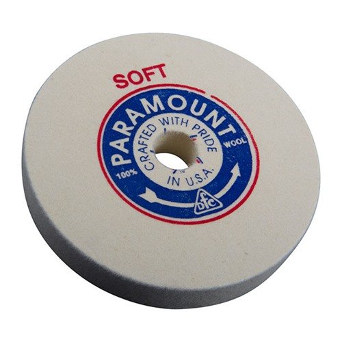 Ruedas de pulido de fieltro de 6" de alta calidad, ideales para un acabado profesional, con adaptadores incluidos para mayor versatilidad y precisión.