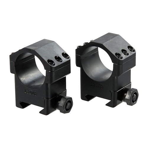 Los anillos MAX-50 de BADGER ORDNANCE ofrecen un 60% más de sujeción, con 6 tornillos Torx para máxima estabilidad y compatibilidad MIL STD 1913.