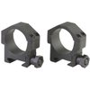 Los anillos de mira de acero de 30mm de Badger Ordnance son ultra resistentes, ideales para rifles AR-15 y soportan el retroceso fuerte con facilidad.