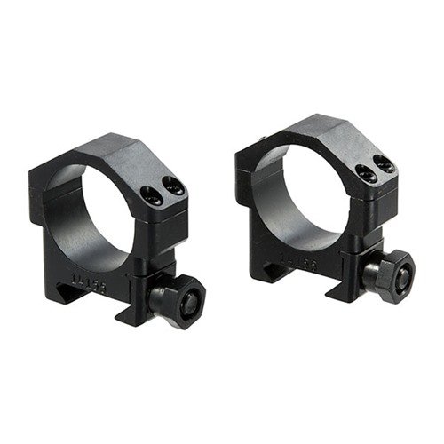 Las anillas de acero de 30mm de BADGER ORDNANCE son ultra resistentes, perfectas para soportar retrocesos fuertes y asegurar tus visores en armas de alto rendimiento.