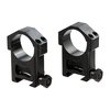 Los anillos de mira de acero 30mm Ultra High de Badger Ordnance son ultra resistentes, ideales para rifles AR-15, AR-10 y SR-25, soportando el retroceso fuerte.