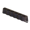 El soporte de cartuchos MESA TACTICAL es ligero y resistente, permite cargar rápidamente 6 cartuchos de 12 ga en el lado del receptor para recargas tácticas.