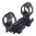 AMERICAN DEFENSE MANUFACTURING 30MM 0 MOA SCOPE MOUNT, BLACK