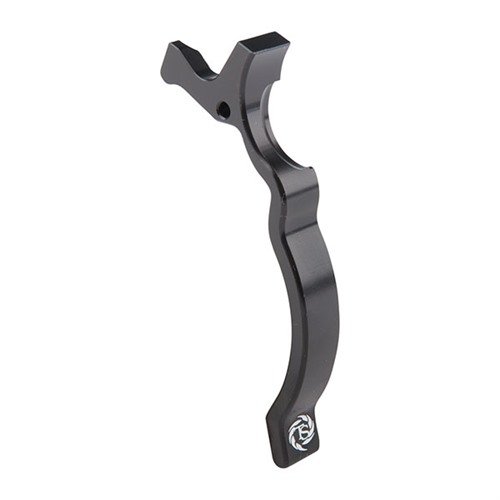 El 10/22® Extended Magazine Release tiene una palanca extra larga de 3" para un fácil agarre y liberación rápida, incluso con guantes. Disponible en negro brillante.