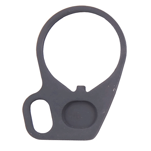 El adaptador de correa AR-15/M16 de DOUBLE STAR ofrece un punto de sujeción bajo perfil para correas de un solo punto, mejorando la versatilidad en rifles con culata ajustable.