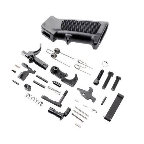 Este kit completo incluye todas las piezas internas necesarias para ensamblar o reconstruir un receptor AR, con componentes de alta calidad para un funcionamiento suave.