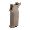 El MOE-K2 es una mejora para empuñaduras AR15/M4 con un ángulo más vertical, textura agresiva para mejor control y compatible con Magpul Grip Cores.