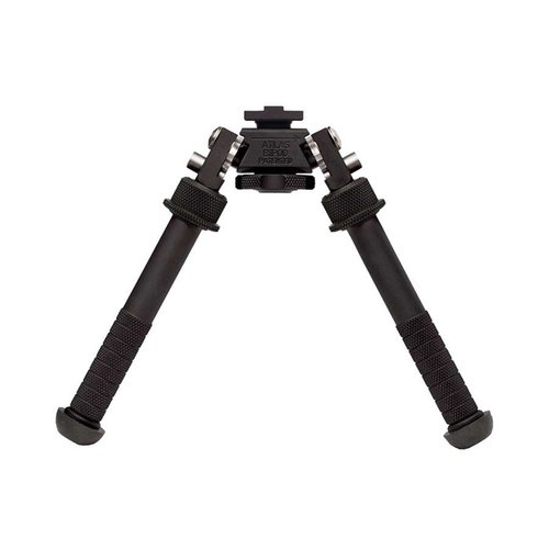 El V8 ATLAS BIPOD es ligero, ajustable y ofrece un soporte firme con patas de 5" a 9", 180° de ajuste y opciones de montaje versátiles para cualquier terreno.
