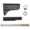 El kit BCM GUNFIGHTER incluye la culata Mod 0, extensión de receptor Mil-Spec, resorte y buffer de carabina, todo fabricado en EE. UU. con polímeros resistentes.