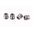 CHALLIS GRIPS 1911 HEX DRIVE GRIP BUSHING, SS, OVERSIZE, 4 PACK