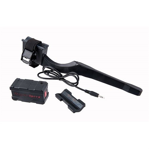 El cronógrafo MagnetoSpeed Sporter es fácil de usar, con un diseño compacto, tres ajustes de sensibilidad y batería accesible, ideal para cañones de hasta 1 pulgada.