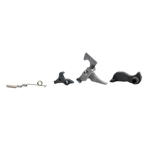 Mejora tu precisión con el AKT-UL de ALG Defense; su gatillo de S7 Tool Steel ofrece un disparo más ligero y nítido, ideal para el tiro de precisión.