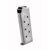 Los cargadores Chip McCormick de acero inoxidable para 1911 .45 ofrecen 8 rondas, con un diseño único para mayor capacidad y tolerancias superiores a las militares.