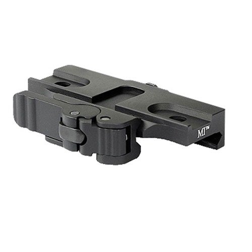 El montaje QD para Aimpoint PRO y CompM4 de Midwest Industries ofrece un ajuste sin herramientas, funcionamiento suave y durabilidad gracias al aluminio 6061 anodizado.
