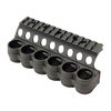 Lleva más munición lista con el SureShell Polymer Shotshell Carrier de Mesa Tactical, resistente y seguro, ideal para un acceso rápido y fácil a tus cartuchos.