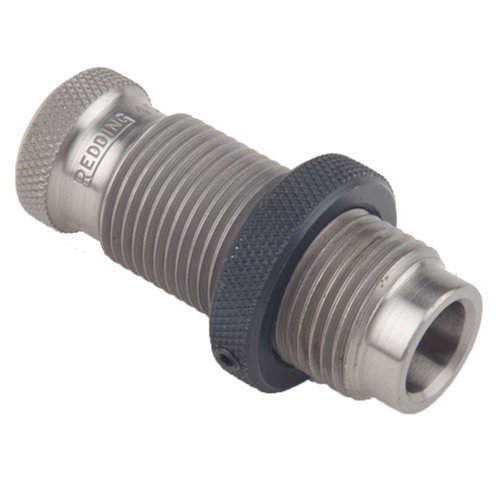 El FTX PROFILE CRIMP DIE de REDDING es ideal para el 45-70 FTX, garantizando un ajuste perfecto gracias a su diseño especial para cartuchos de longitud corta.