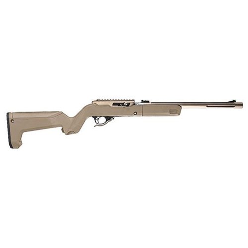 El culatín Magpul X-22 Backpacker para Ruger 10/22 Takedown es ligero, ergonómico y ofrece almacenamiento integrado, ideal para el cazador en movimiento.