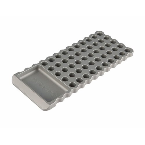 El Billet Loading Block de Area 419 es resistente, con 50 espacios para cartuchos y almohadillas de goma para evitar deslizamientos, ideal para tu recarga.