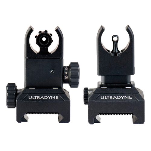 El Combo C4 de Ultradyne ofrece una imagen de mira concéntrica, fabricado en acero 4140 y aluminio, fácil de ajustar y compatible con rieles Picatinny.