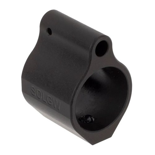El bloque de gas AR-15 .750 de Sons of Liberty es compatible con cualquier handguard, hecho de acero 4140 y tratado para resistir corrosión y desgaste.