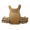 El SMC Plate Carrier es ligero, ajustable y cómodo, con capacidad para placas, múltiples opciones de personalización y liberación rápida en emergencias.